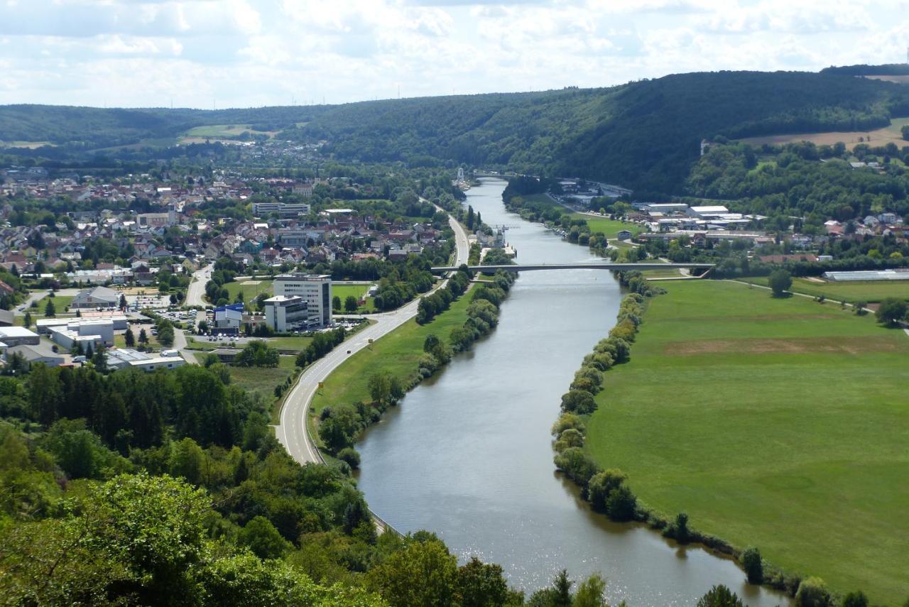 Pension Schreckhof Mosbach  Exteriör bild